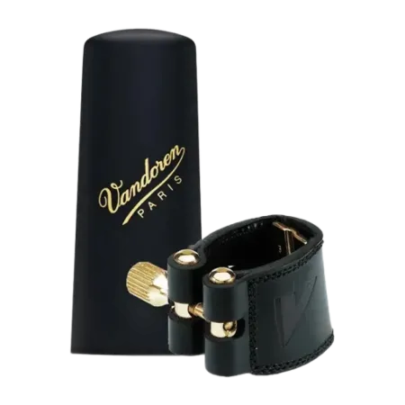 SOPRANO SAX CLAMP VANDOREN LC26P LEATHER Vandoren - 1