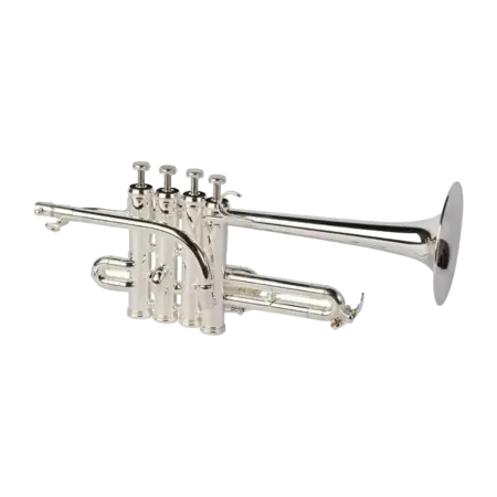 TROMPETA PICCOLO ADAMS AP1 SILVER PLATED 3
