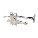 TROMPETA PICCOLO ADAMS AP1 CUSTOM SERIES SILVER PLATED GOLDBRASS 3