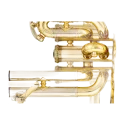 TRUMPET B&S MBX3 HERITAGE BRUSHED GOLD B&S - 4