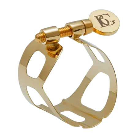 GOLD-PLATED BARITONO SAX CLAMP BG L60 BG - 1