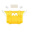 APOIO PARA O POLEGAR FLAUTA THUMBPORT-II AMARELO