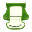 SUPPORT THUMB FLUTE THUMBPORT GREEN IVORY Thumbport - 1