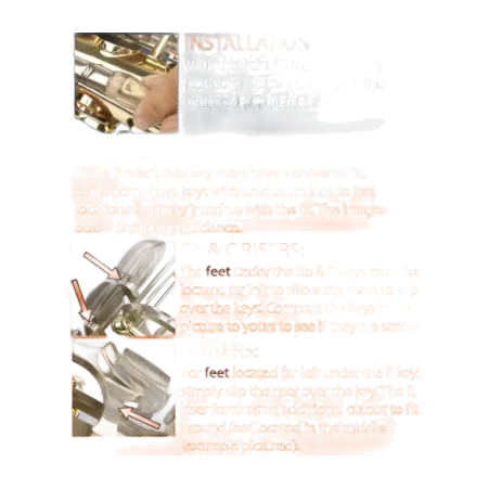 REALCES SAXO ALTO PROTEC A352 LLAVES LATERALES Protec - 7