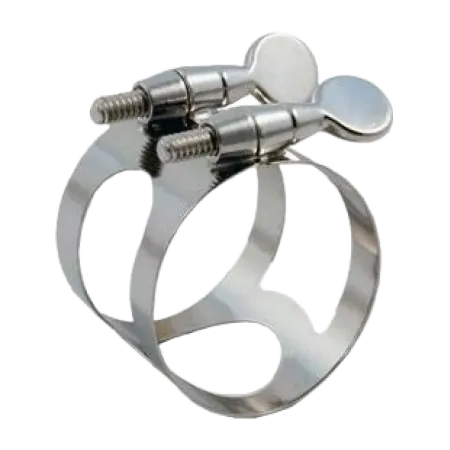 ABRAZADERA SAXO TENOR RICO PLATEADA OUTLET Outlet - 1