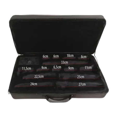 CASE ORTOLA THREE CLARINETS (Sib+Mib+La) 8161 Outlet - 3