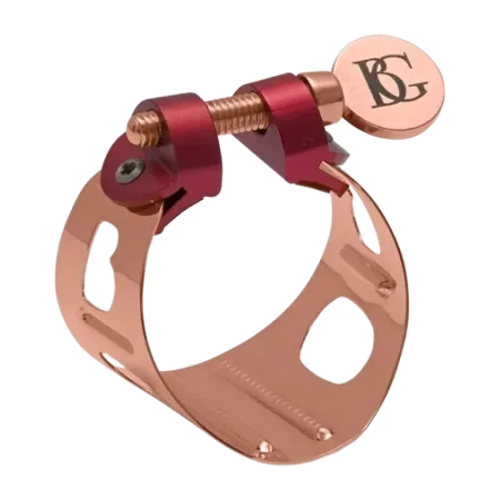 ABRAZADERA SAXO SOPRANO BG LDS9 DUO ORO ROSA  - 1