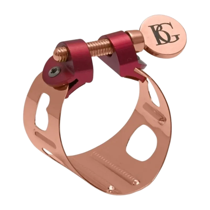 ABRAZADERA SAXO SOPRANO BG LDS9 DUO ORO ROSA  - 1