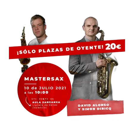 Oyente a las clases con Simon Diricq y David Alonso  - 2