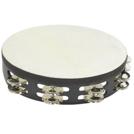 BLACK SANTAFE DOUBLE TAMBOURINE STF5075 Santafe - 1
