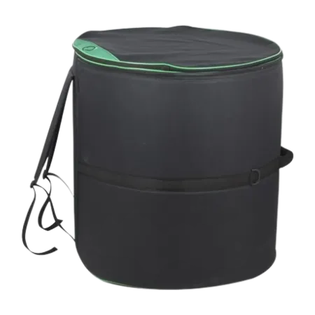 Capa Surdo 22" 63X66 acolchoada preta - Ortola - Sanganxa.com