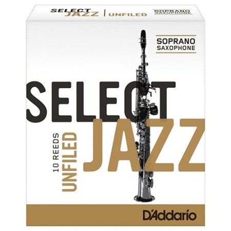 CAÑAS SAXO SOPRANO D'ADDARIO SELECT JAZZ 2H UNFILED D'Addario - 1