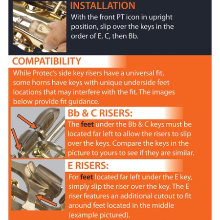 HIGH SAX PROTEC HIGHLIGHTS A352 SIDE KEYS Protec - 7