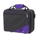 Estojo para clarinete Ref. Ortola Hb186 Pontuação Preto/roxo - Sanganxa.com