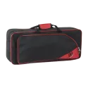 Estojo para saxofone alto HB112 Preto/Vermelho Mochila - Sanganxa.com