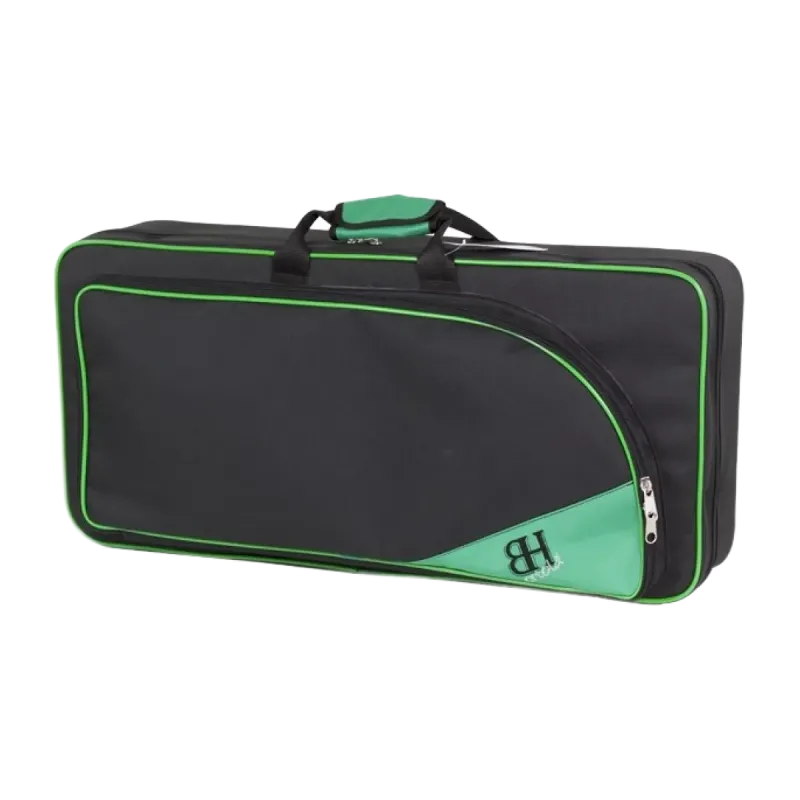 Estuche Trompeta Ortola Hb102 Mochila Negro Verde - Sanganxa.com