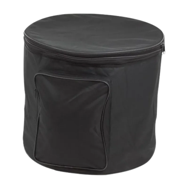 Capa Surdo 18"-45Cm 10mm Acolchoada Preta - Ortola - Sanganxa.com