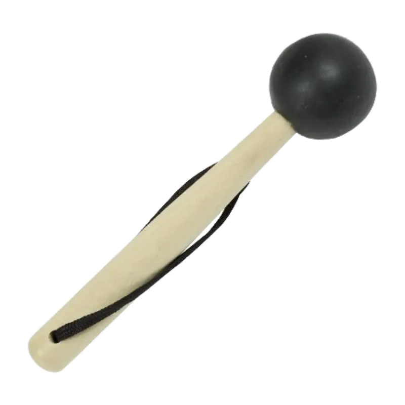 Martelo de taco de madeira Surdo Bola de borracha Izzo Ref. Iz348 Standard - Izzo - Sanganxa.com
