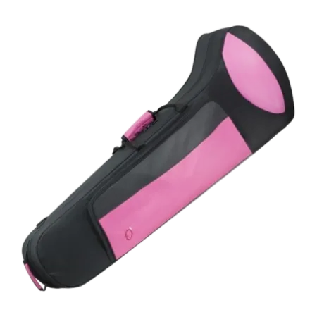 ESTUCHE TROMBON ALTO ORTOLA 8425 FSH NEGRO/FUCSIA