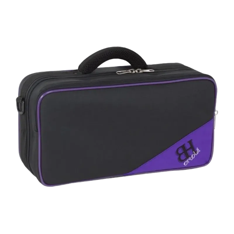 Estuche Clarinete Mib Requinto Ref. Hb198 Mochila Negro v.morado Ortola Ortola - 1