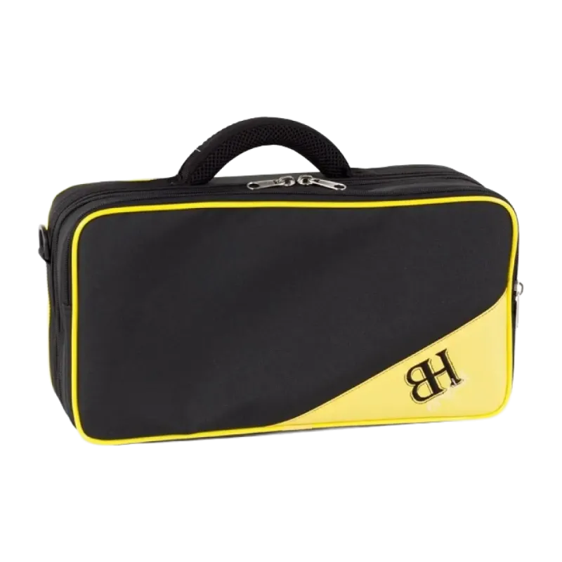 ESTUCHE REQUINTO ORTOLA HB198 MOCHILA NEGRO/AMARILLO-1