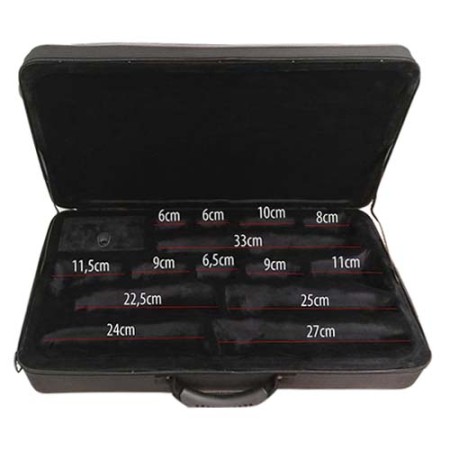 CASE ORTOLA THREE CLARINETS (Sib+Mib+La) 8161 Outlet - 3