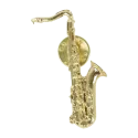 Saxofone Pin Ftp005 Gold - Ortola - Sanganxa.com