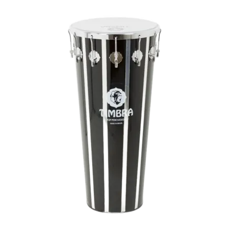TIMBA TIMBRA  14"X80 ALUMINIO TI16011 NEGRA RAYAS 12DIV