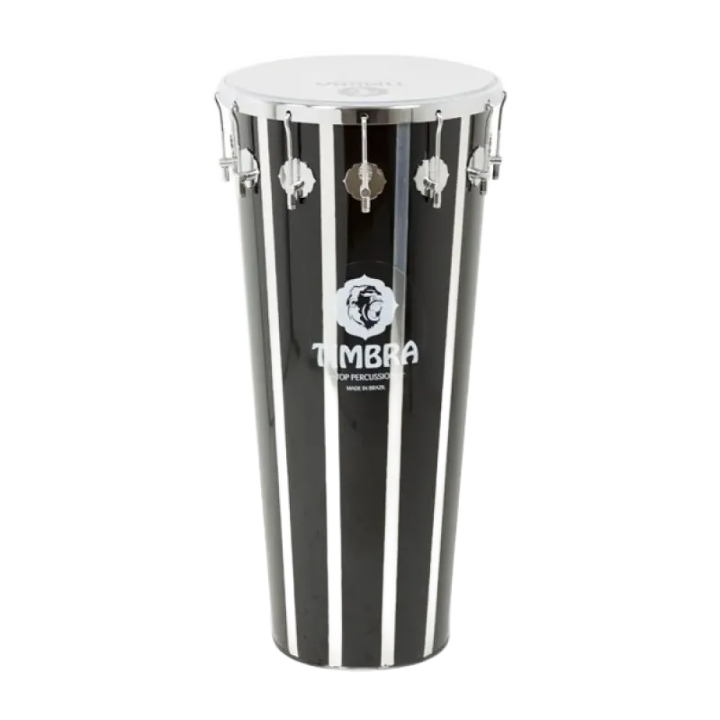 Timba Timbra 14 "X80 cm em Alumínio Riscas Pretas - Timbra - Sanganxa.com