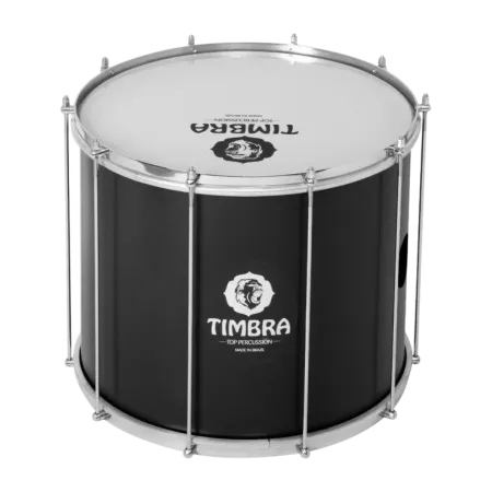 SURDO 18"X40 CM NEGRO MATE TIMBRA 10 DIV TI15914