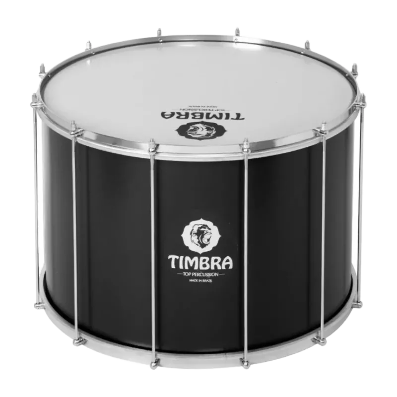 Surdo Timbra 22 "X40 Preto 12Div Ti15918 - Sanganxa.com