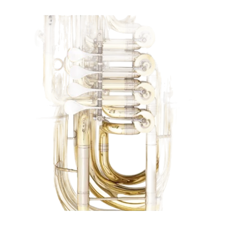TUBA MELTON MW195 FAFNER LACADA 5/4 EN SIB - 4