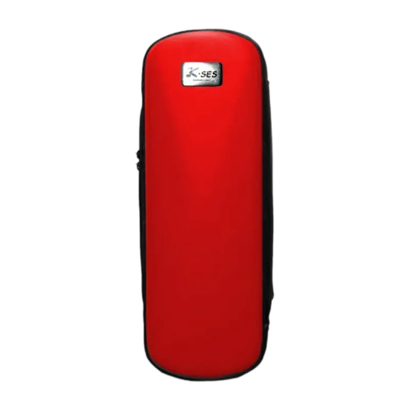 Estojo K-Ses Premium Mini Oboé Vermelho Brilhante - Sanganxa.com