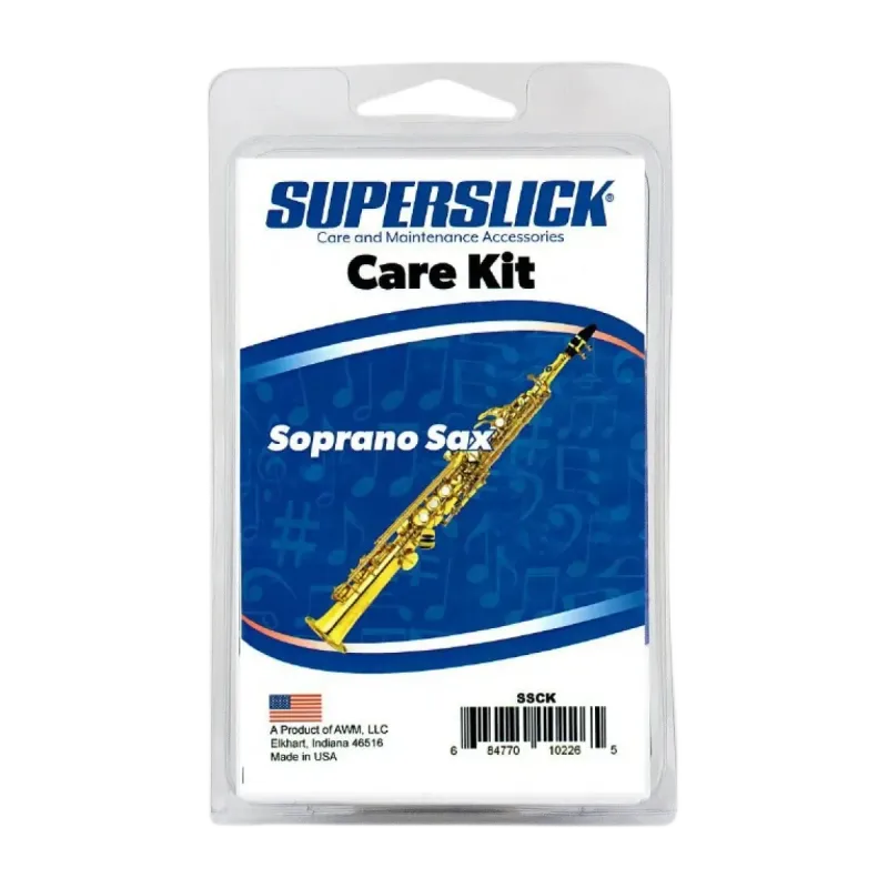KIT DE MANUTENÇÃO PARA SAXOFONE SOPRANO SUPERSLICK