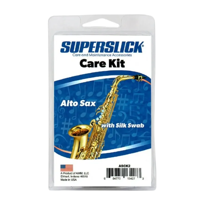 KIT DE MANUTENÇÃO SAXOFONE ALTO SUPERSLICK
