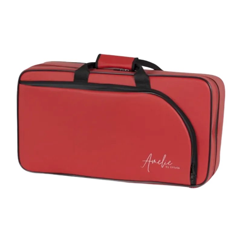 Estojo para trompete Ortola 102 Brg Amelie Series Red - Sanganxa.com