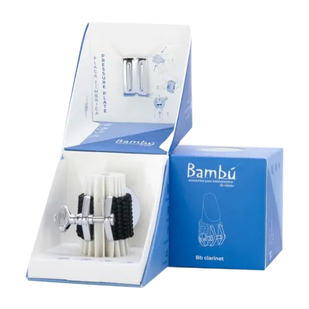 Bambu Nova Tourmaline Black Braçadeira para Clarinete - Bambu Nova Tourmaline Black Sanganxa.com