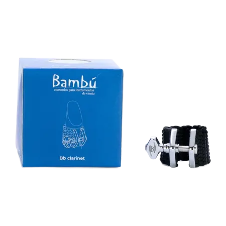 Bambu Nova Tourmaline Black Braçadeira para Clarinete - Bambu Nova Tourmaline Black Sanganxa.com