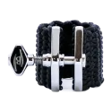Saxofone Tenor Bambu Nova Tourmaline Preto - Braçadeira Sanganxa.com