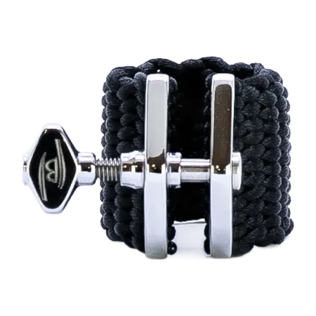 Abraçadeira para saxofone soprano Bambu Nova Tourmaline Black - Bambu Nova Tourmaline Black Sanganxa.com