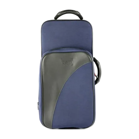 ESTUCHE TROMPETA BAM 3024SM DOBLE TREKKING AZUL MARINO