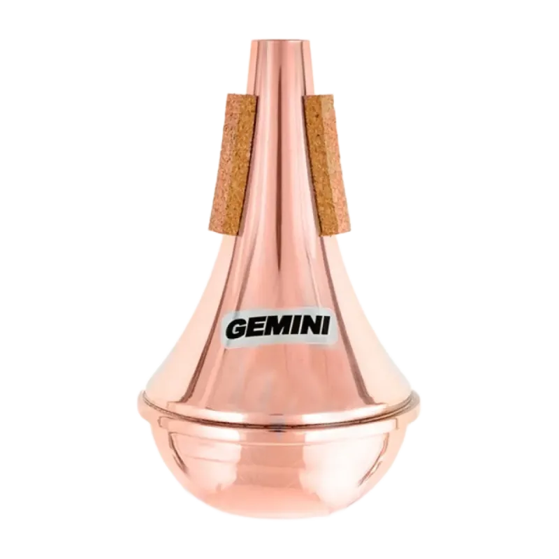 Surdina Trompete Tom Crown Gemini Straight -  Sanganxa.com