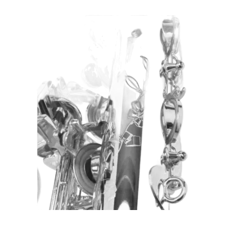 Saxofone Alto Selmer Supreme AG Prateado - Sanganxa.com