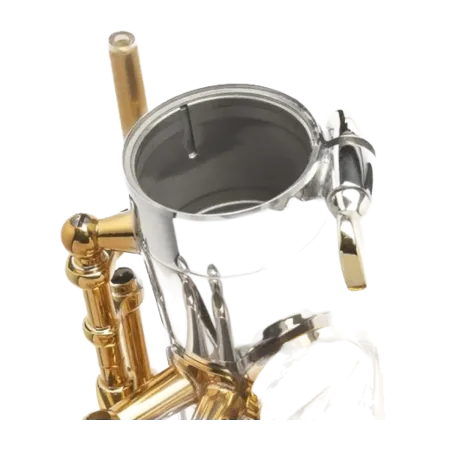 Saxofone Alto Selmer Supreme AVG VO Chaves lacadas a prata - Sanganxa.com