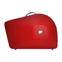 K-Ses Premium Red Matte Horn Estojo de trompa amovível com silenciador de trompa amovível - Sanganxa.com