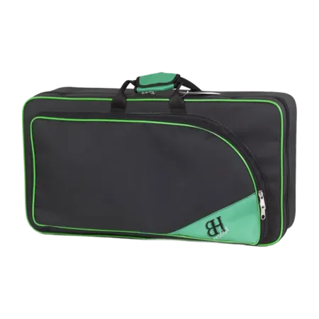Estojo para trompete Ortola Hb102 Mochila Preto Preto Azul - Sanganxa.com
