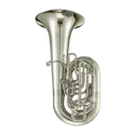 TUBA JUPITER XO 1680S BANHADA A PRATA EM SAÍDA C