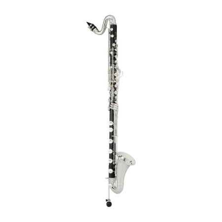 Clarinete Baixo Selmer Privilege 22 teclas prateadas - Sanganxa.com