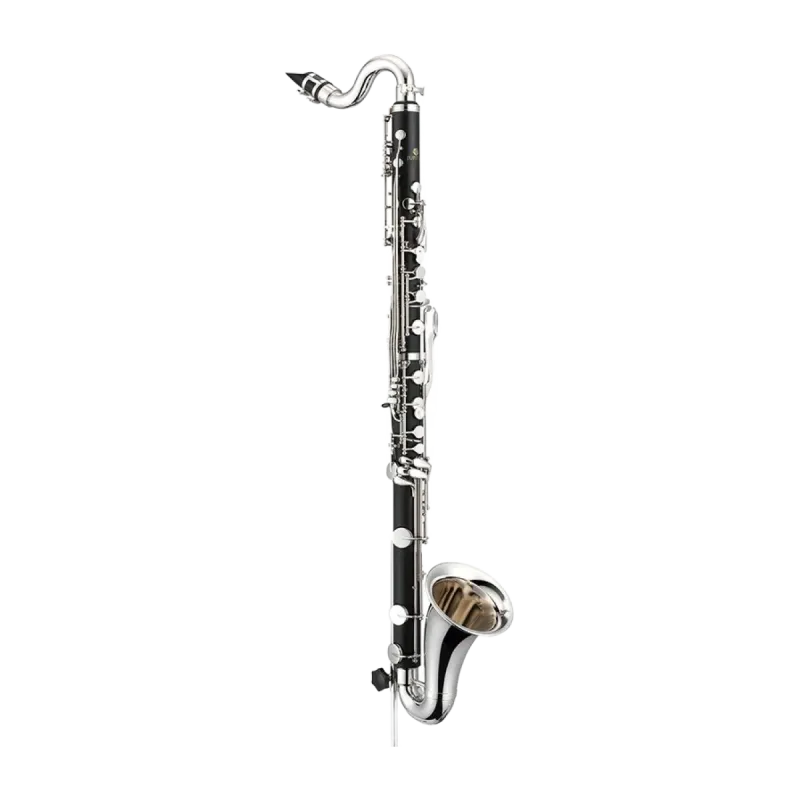 Clarinete Baixo Jupiter JBC 1000N em ABS em Bb - Sanganxa.com