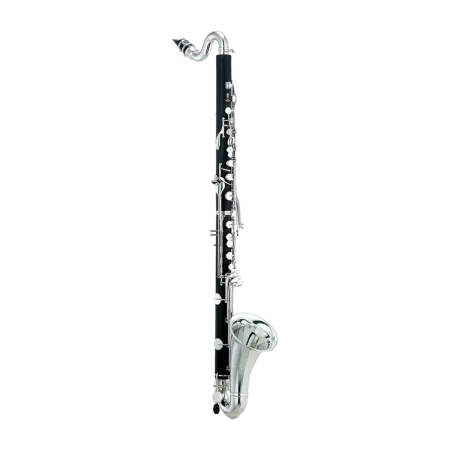 Clarinete Baixo Yamaha YCL 221 II Bb Bb Chaves de Prata - Sanganxa.com